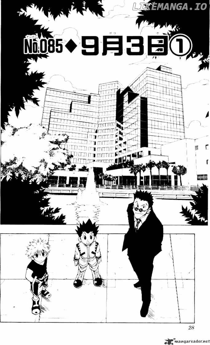 Hunter x Hunter, Chapter 85 image 02